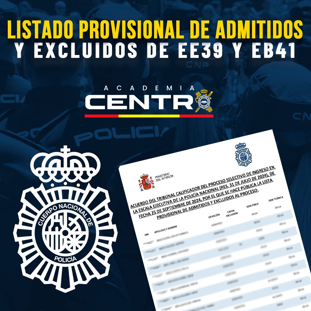 Blog Policia Nacional - Formación para opositores de Policía Nacional y Guardia Civil | Academia Centro 7 Academia Centro en Alicante, formación para oposiciones de Policía Nacional y Guardia Civil, acceso físico y temario para preparación